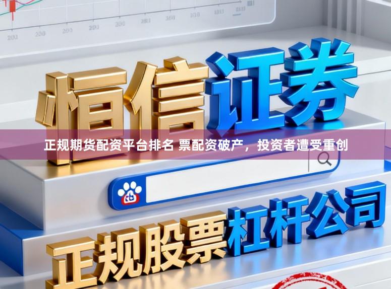 正规期货配资平台排名 票配资破产,投资者遭受重创