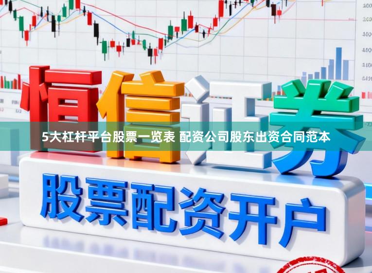 5大杠杆平台股票一览表 配资公司股东出资合同范本