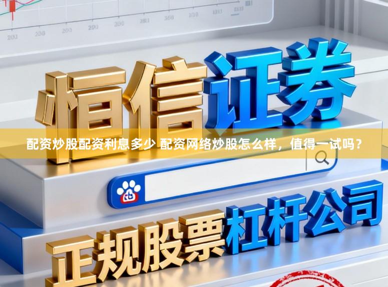 配资炒股配资利息多少 配资网络炒股怎么样,值得一试吗?